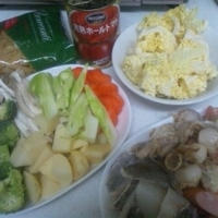 野菜たっぷりのトマト鍋