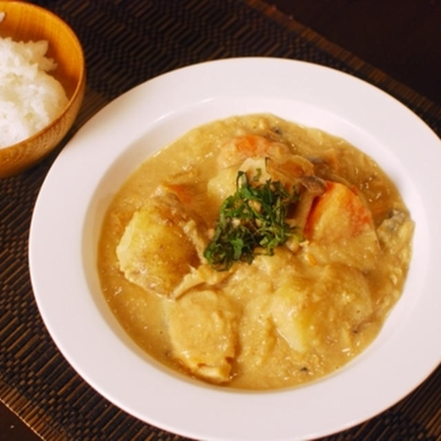 酒粕の和風シチュー