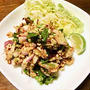 自宅で本格タイ料理・ラープムー・豚ひき肉のタイサラダ