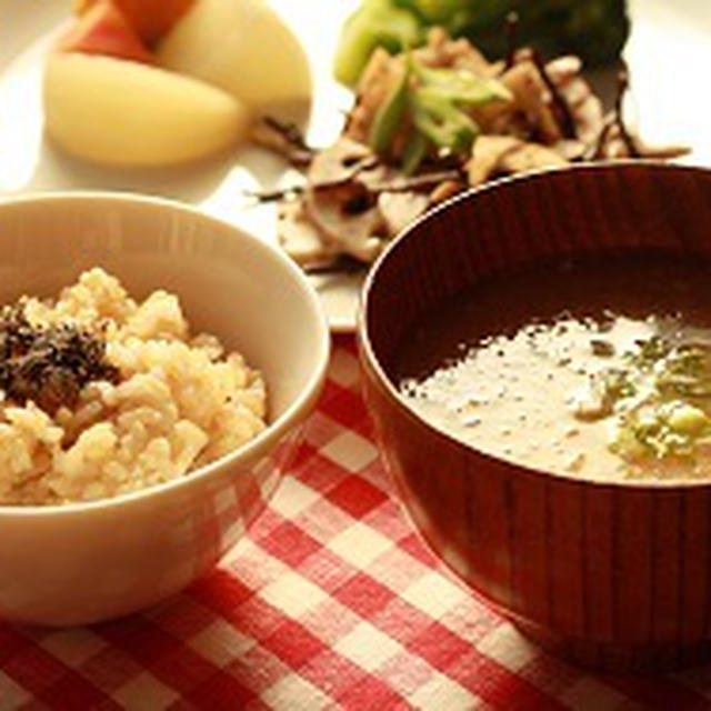 放射能漏れ対策の食事。日本食ってすばらしい！