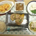 ■メニュー■鶏詰め筍焼き、めんたいマヨポテト、春雨サラダ、豆腐の味噌漬け、金平蓮根＊４月２６日 by りんさん