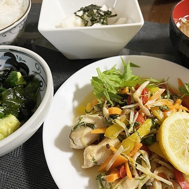 家族まとめ＆ムネ蜂蜜レモンソテー