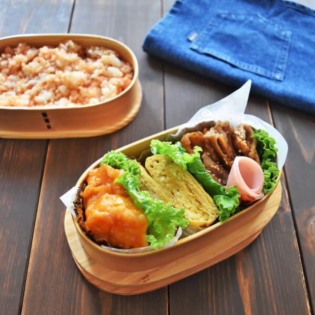 【本日のお弁当 】 三木の包丁を購入しました＾＾＃三木市＃男子高校生弁当