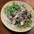 豆苗を胡麻和えにする