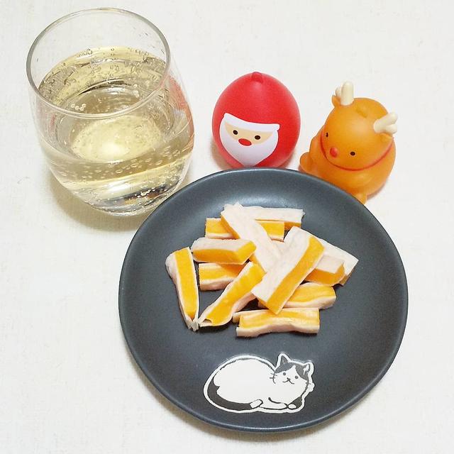 おつまみ☆不揃い商品 レッドチェダーチーズと鱈の白身サンド 