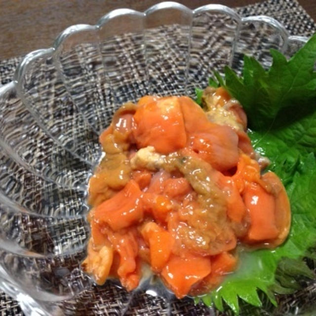 ホヤが美味しい季節
