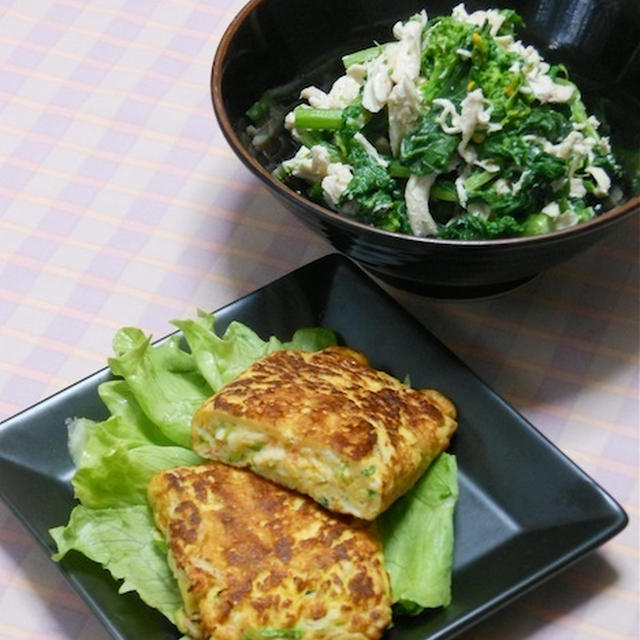 オウチ居酒屋に簡単でほっこり、お弁当にもなる野菜のおつまみ２品。