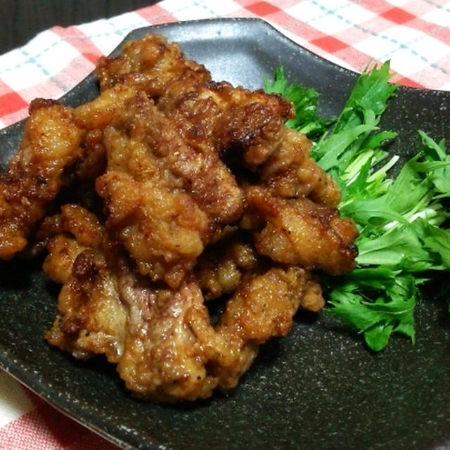牛バラ肉の竜田揚げ By ケンジさん レシピブログ 料理ブログのレシピ満載