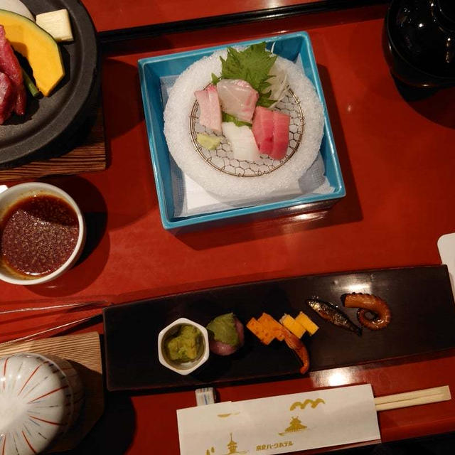 【奈良】健康的旨み◎大和牛♪活き◎刺身♪絶品ごはん&赤だし♪等！奈良パークホテルの贅沢ディナー