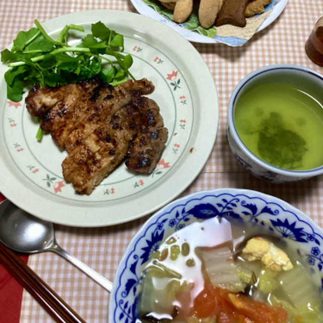 11月前半の教室の続き、やっぱり味噌は焦げやすい
