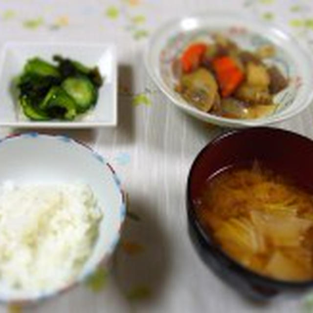*10/20の夕飯*