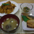 胸肉のカレー炒め