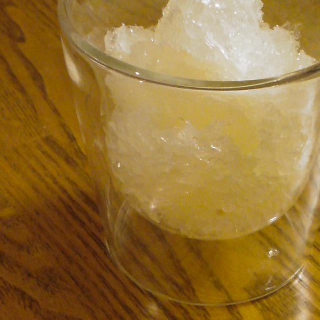 日本酒シャーベット色々