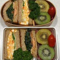 サンドイッチ弁当・大雨～