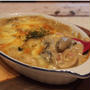 【recipe】牡蠣とマッシュルームのグラタン