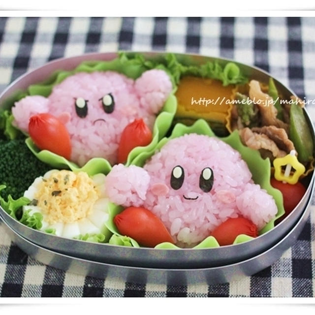 キャラ弁＊星のカービィ♪