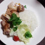 炊飯器でシンガポールチキンライス