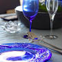 Blueのテーブルでランチタイム