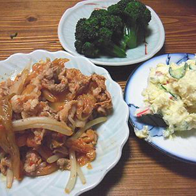 豚キムチと○○の収穫・・・