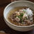 冷やし肉蕎麦。