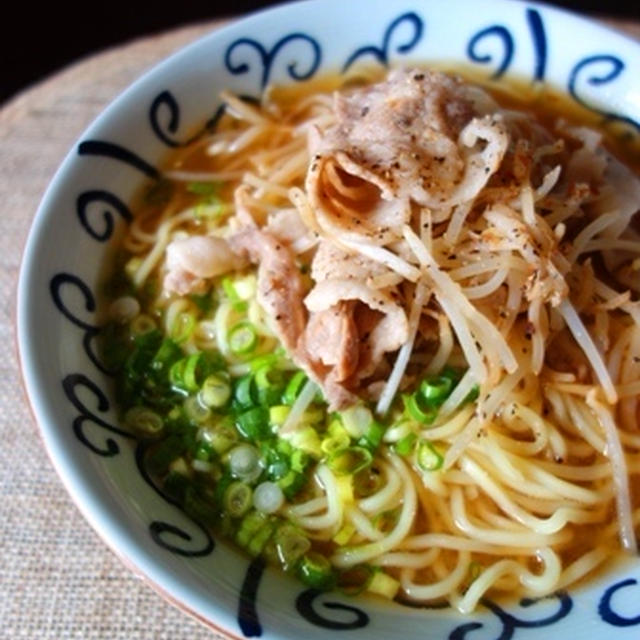 ピリ辛にんにく味噌ラーメン【#ピリ辛にんにく味噌　#体ポカポカ】