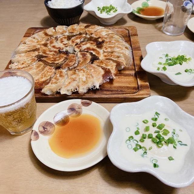 ハマっている・・・エビ餃子のお夕飯