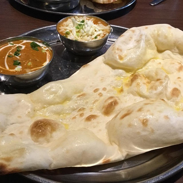 インドカレー屋さんでランチ