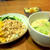 白菜とベーコンの豆乳コンソメスープ