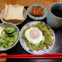 キャベツエッグとミニ食パン