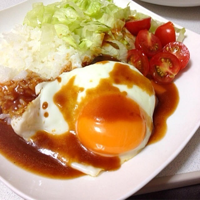 ロコモコ風ご飯✨✨