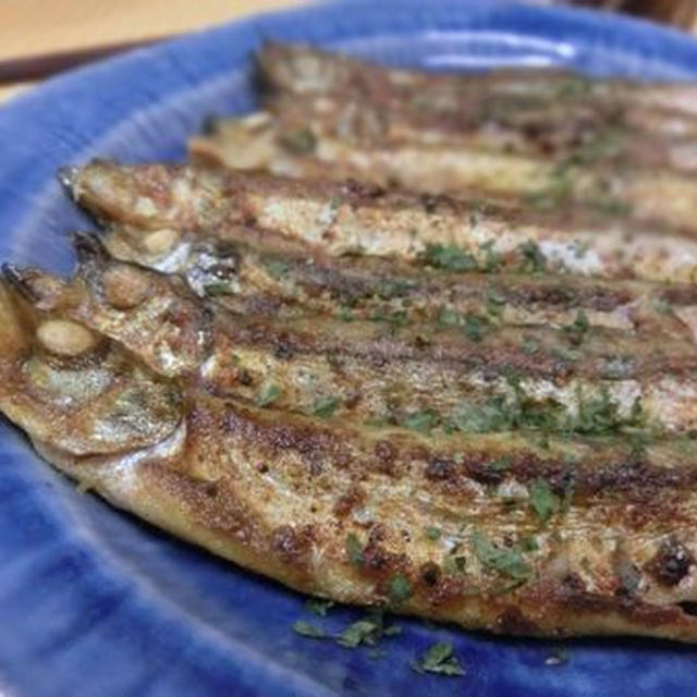 フライパンで香ばしく♪　ししゃものカレー焼き