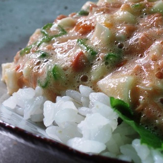 finalventの日記「納豆のネバネバサラダ」今日を乗り越える一品！