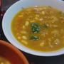大豆とチキンのスープカレー