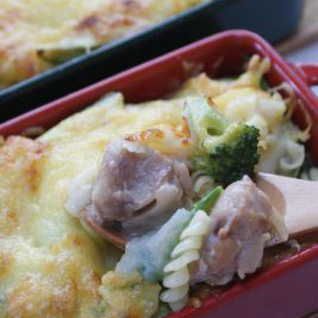 春野菜と鶏肉とマカロニの長芋グタラン＆おつまみ