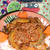 ゴーヤと挽き肉の韓国風丼＆豚肉とコンニャクのピリ辛煮（お家カフェ）