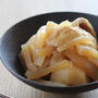 大根とじゃがいもと油揚げの煮もの