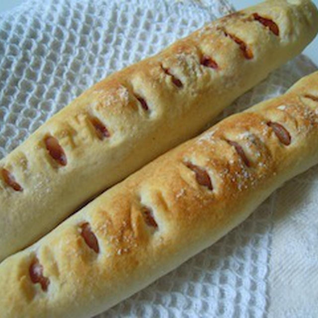 パリっと ソーセージフランスパン By Potekoさん レシピブログ 料理ブログのレシピ満載