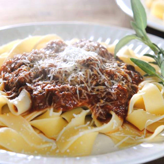 ラムのラグー　Pappardelle(パッパルデッレ）