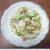 キャベツと豚コマのにんにく醤油糀炒め　固めキャベツは一度蒸すのがコツ