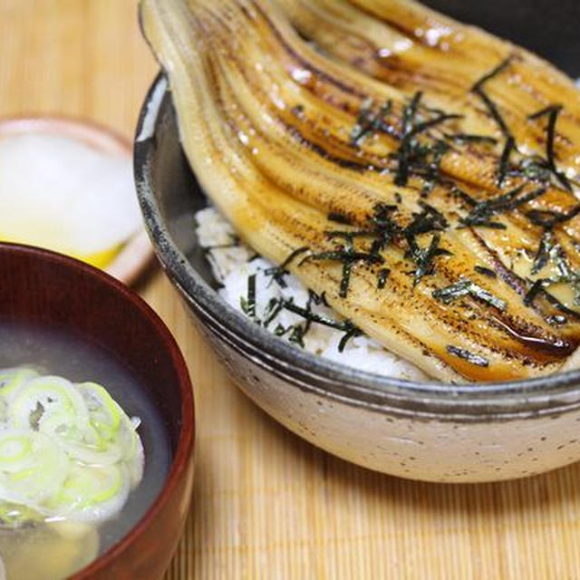 煮穴子丼