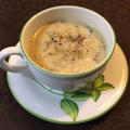 Soy milk soup with oyster mushroom  taros☆たっぷりキノコと里芋の豆乳スープ☆