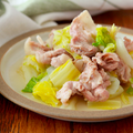 「白菜×豚こま」のうま煮は白だしで味つけ簡単！　レンジで簡単時短な作り置きレシピ