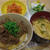 焼肉ﾀﾚ丼＆爽やかﾋｷﾝﾋﾟﾗ