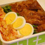 珍しいお弁当。