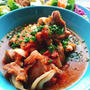 鶏もも肉のトマト煮込み・チキンカチャトーラ(動画有）
