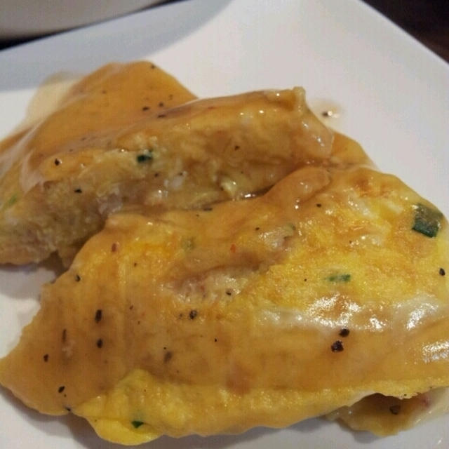 お夕食追加☆かに玉☆