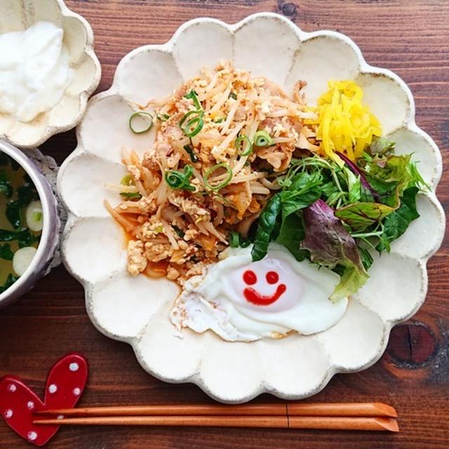 私のダイエットレシピ☆【たんぱく質】豆腐と豚肉のキムチ炒め【新陳代謝UP】