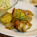 チキンとじゃが芋のカレー炒め