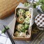 野菜の焼き浸しつゆでカラフルそうめん弁当～Colorful Somen bento