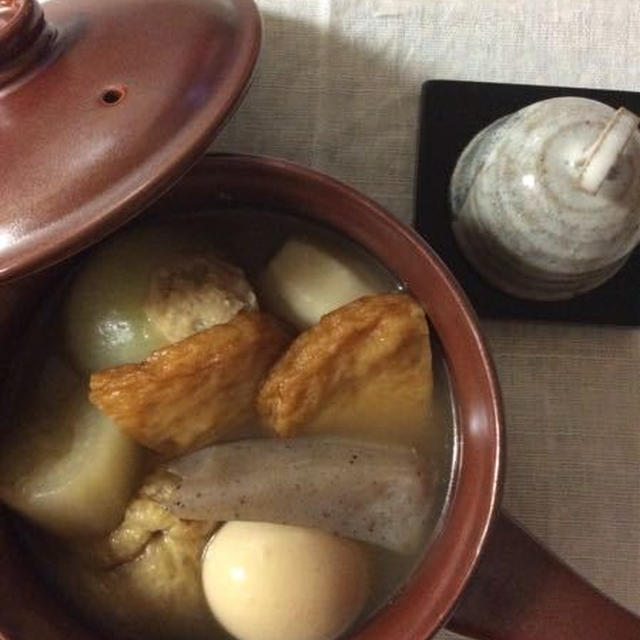 11月、おいしいおだし取ります
